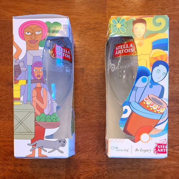 Stella Artois - Limited Edition Chalices - Uganda & Brazil - Series - Picture 1 of 4